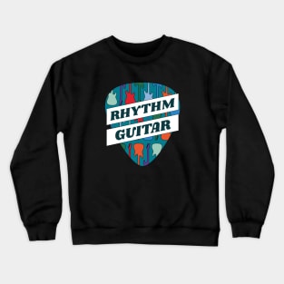 Rhythm Guitar Guitar Pick Crewneck Sweatshirt